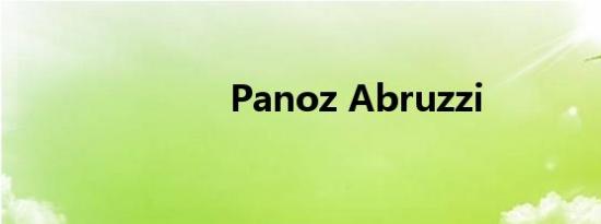 Panoz Abruzzi