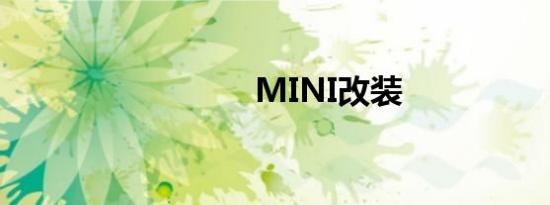 MINI改装