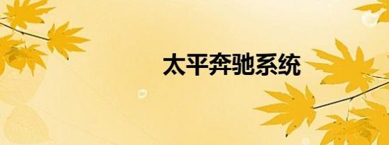 太平奔驰系统